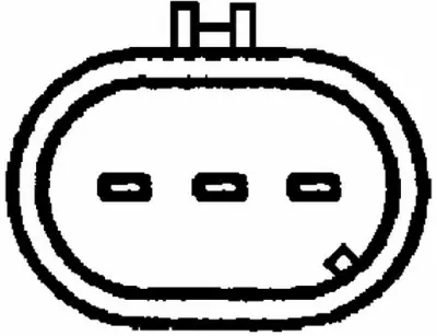 Sensor, posición arbol de levas HELLA 6PU 009 121-331 HELLA 6PU 009 121-331 Moderno